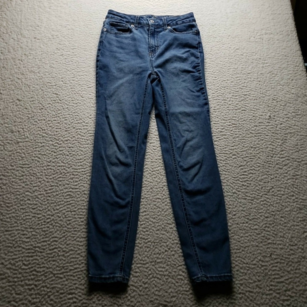 No Boundaries Jeans Womens Juniors 4 Blue Medium Wash Skinny Stretch Denim Pants